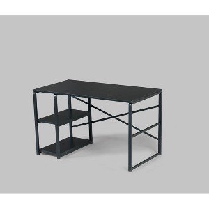 NicBex 47 Inch Computer Desk Home Office Desk with 2 Open Shelves and Metal Frame - 1 of 4