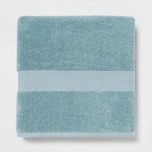 Performance Plus Oversized Bath Towel Aqua - Threshold™ : Target