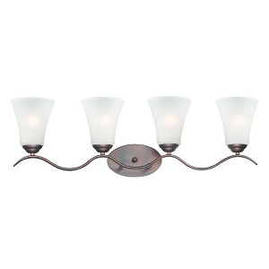 Maxim Lighting Vital 4 - Light Vanity in  Oil Rubbed Bronze - 1 of 4