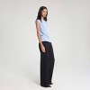 Women's Pleated Knit Top - A New Day™ - 3 of 4