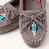 Minnetonka Women's Nizhoni Suede Beaded Moccasins - 2 of 4