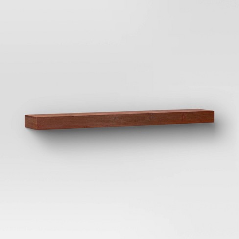 Floating shelf / Solid wood shelf / Bookshelf / Wall shelving unit / Entryway  shelf /Storage shelf / in Oak or Walnut wood