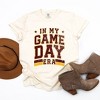 Simply Sage Market Women's In My Game Day Era - Maroon Short Sleeve Garment Dyed Tee - 3 of 4