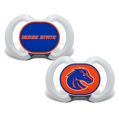 BabyFanatic Officially Licensed Pacifier 2-Pack - NCAA Boise State Broncos