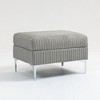 Aortzio 29.33"W Luxury Square Corduroy Storage Ottoman - 2 of 4