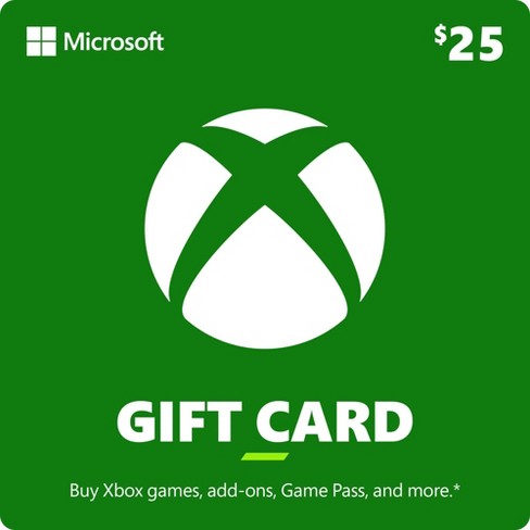 Xbox Gift Card Email delivery