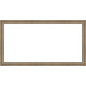 Amanti Art Florence Light Brown Framed Magnetic Dry Erase Board - 1 of 4