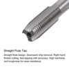 Unique Bargains High Speed Steel Titanium Plated Straight Flute Thread Tap and Twist Drill Bit - 3 of 4