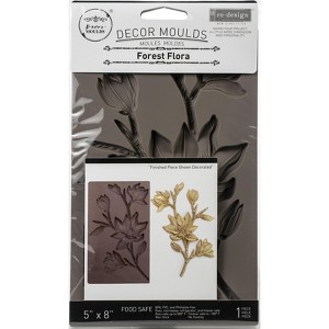 Prima Marketing Re-Design Mould 5"X8"X8mm-Forest Flora - 1 of 4