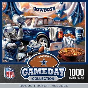 MasterPieces 1000 Piece Jigsaw Puzzle - NFL Dallas Cowboys Gameday - 1 of 4