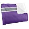 University Of Sioux Falls Primary Logo Silky Touch Blanket White 50x60 - 3 of 4
