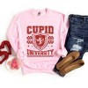 Simply Sage Market Women's Graphic Sweatshirt Cupid University Checkered - 3 of 4