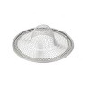 Unique Bargains Bathroom Bathtub Metal Net Hole Basin Kitchen Sinks Silver Tone 71mm Dia 6 Pcs - 4 of 4