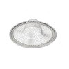 Unique Bargains Bathroom Bathtub Metal Net Hole Basin Kitchen Sinks Silver Tone 71mm Dia 6 Pcs - image 4 of 4