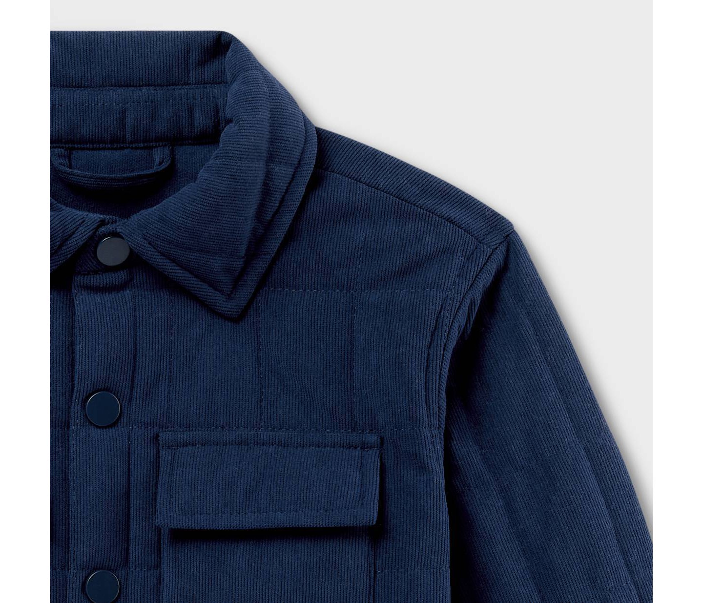 Куртка Cat & Jack Quilted Corduroy Jacket для мальчиков-малышей, цвет: Тёмно-синий — фото 3