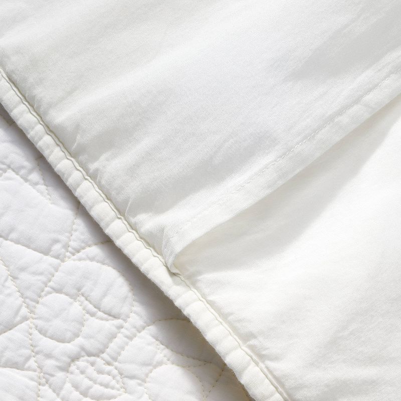 Standard Early Rising Sun Quilt Pillow Sham Cream - Opalhouse&#8482; designed with Jungalow&#8482;, 3 of 4
