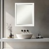 Amanti Art Bethany Beveled Wood Framed Bathroom Vanity Wall Mirror - 4 of 4