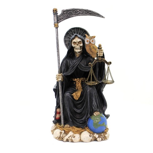 Pacific Trading Pacific Trading Halloween Santa Muerte Black - 9.0 ...