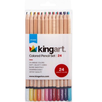 KINGART Colored Pencils 24 Colors