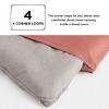 Bedsure | 2/3 Pcs Comforter Set Solid Cationic Dyeing Soft & Cozy Bedding Set - 4 of 4