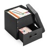 15" Cube Stockbox Collapsible Ottoman with Storage Drawer - Mellow - 3 of 4