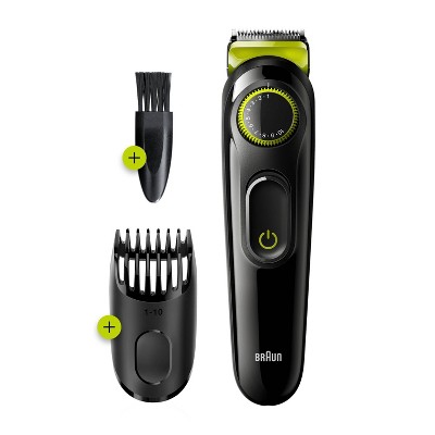 Braun BT3221 Men's Rechargeable 20-Setting Electric Beard & Hair Trimmer