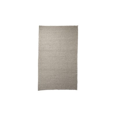 HomeRoots 5' X 8' Beige Berber Hand Woven Area Rug