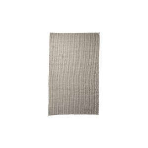 HomeRoots 5' X 8' Beige Berber Hand Woven Area Rug - 1 of 4