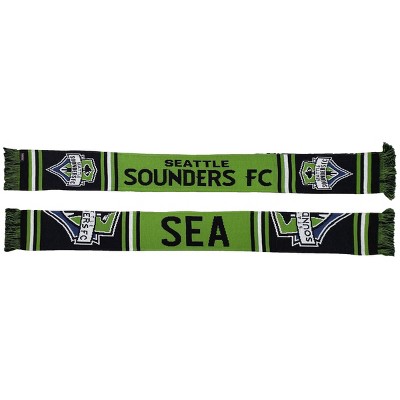 MLS Seattle Sounders Knit Block Scarf