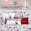 FIONECA Christmas Holiday Themed Brushed Microfiber Quilt Set Ultra Soft Easy Care - 3 of 4