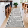 COZONY Mat Washable Modern Stripe Carpet Non Slip Soft Rubber Backed Rug, Low Pile Area Rug for Bedroom Office Dining Room - 3 of 4