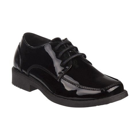 Kids black dress shoes hotsell