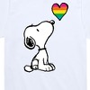 Boys' - Peanuts - Snoopy Rainbow Heart Short Sleeve Graphic T-Shirt - 2 of 4