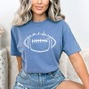 Simply Sage Market Football Game Day Short Sleeve Garment Dyed Tee - 2 of 2