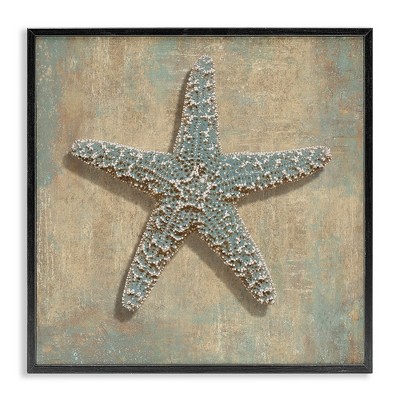 Stupell Industries Starfish Beach Objects Design, 24" x 24"