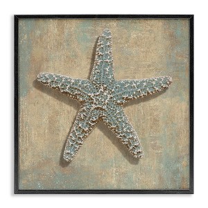 Stupell Industries Starfish Beach Objects Design, 24" x 24" - 1 of 4