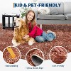 Coucheta Washable Runner Rug Non-Slip, Stain Resistant Soft Kitchen Bath Mat, Indoor Carpet for Hallway Bedroom Entryway, Multi-Color & Size - 3 of 4