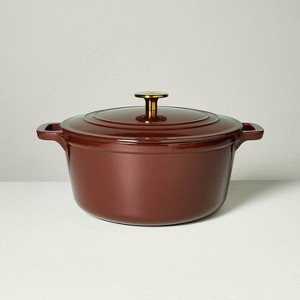 5qt Dutch Oven Red - Hearth & Hand™ with Magnolia - 1 of 4