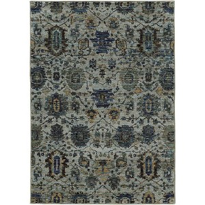 Oriental Weavers Andorra 7120A Blue/ Navy Indoor Area Rug - 3'3" x 5'2" - 1 of 1