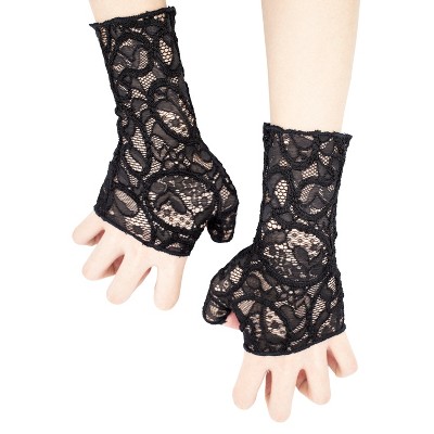 fancy lace gloves