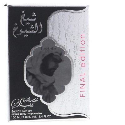 Lattafa Sheikh Al Shuyukh Final Edition Eau de Parfum, 3.4 oz