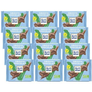 Ritter Sport Smooth Chocolate Bar - 12 bars, 3.5 oz each - 1 of 4