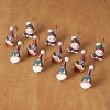 The Lakeside Collection Petunia and Gnorme Winter Fun Bathroom Collection - Set of 12 Shower Hooks 12 Pieces - 4 of 4