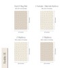 Ely's & Co. Baby Fitted Pack n Play - Mini Crib Sheet   100% Combed Jersey Cotton  2 Packs Gender Neutral - 4 of 4