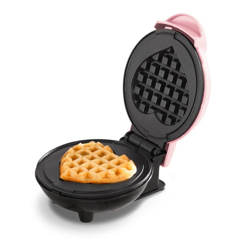 Dash Heart Mini Waffle Maker, 3 of 7
