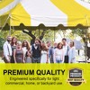 Party Tents Direct Weekender Outdoor Canopy Pole Tent, Yellow 20 ft x 20 ft - 2 of 4