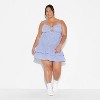 Women's Game Day Smocked Mini Skater Dress - Wild Fable™ - 2 of 3