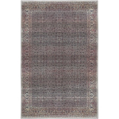 Emerald Elegance Flatwoven 4' x 6' Synthetic Easy-Care Rug