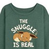 Women's - Pokémon - The Snuggle Eevee Lightweight French Terry Slouchy - 2 of 4
