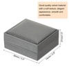 Leather Necklace Pendant Box Necklace Box for Jewelry Gifts, Vintage Pendant Storage Display Case Gift Boxes - 2 of 4